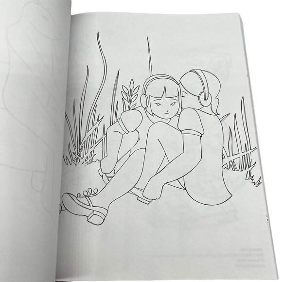 The Outside The Lines Collection Artists Coloring Book For Giant Imaginations By - Picture 3 of 16
